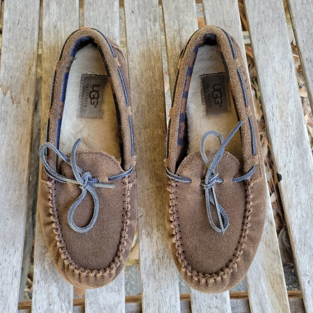 UGG Ryder Jungle Moccasins Suede Kids US 4